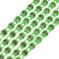 Rhinestone Banding 1yd 1row ss12 Mint Casing/ Crystal