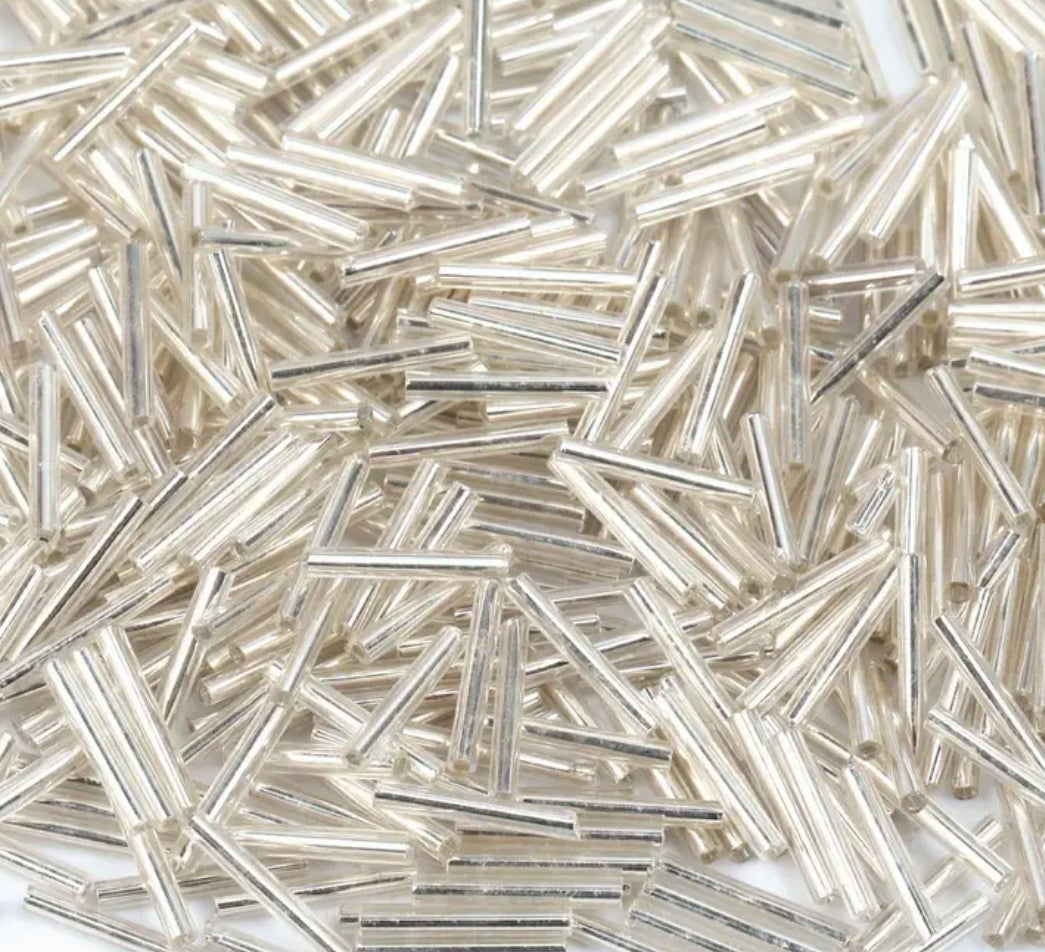 12mm silver bugle
