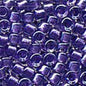 11/0 Round Purple Sparkle Crystal Lined 5.2g (0906V)