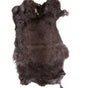 Rabbit Fur Skin -Low Grade  11x15 In Grey
