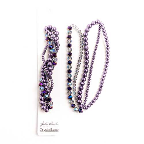 27290100-11 Twisted Bead Strands Scabiosa