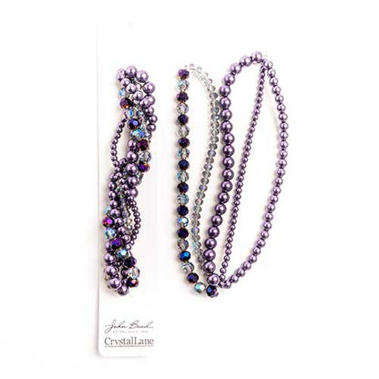 27290100-11 Twisted Bead Strands Scabiosa