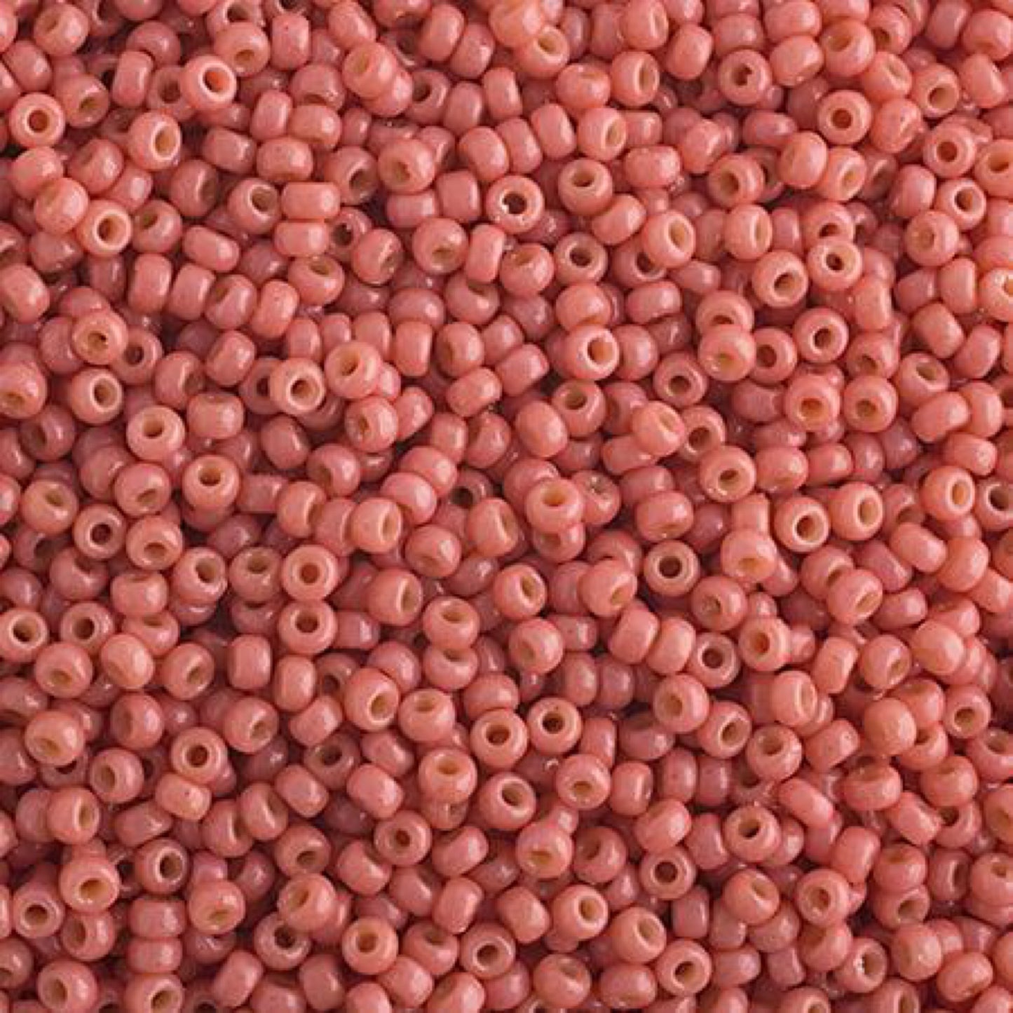 11/0 apx.22g Dark Salmon Pink Opaque Duracoat (4464V)