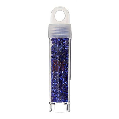 10/0 Delica- Sapphire Silver Lined (0047V)