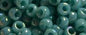 11/0 seafoam green