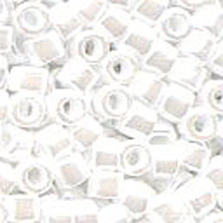 11/0 Delica white pearl Luster 5.2g (0201V)