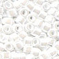 11/0 Delica white pearl Luster 5.2g (0201V)