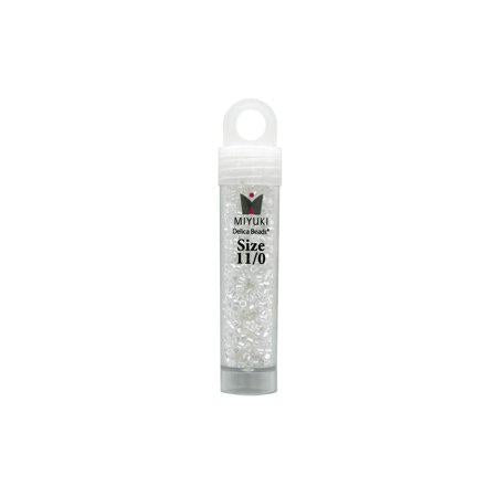 11/0 5.2g Vial Crystal White Ceylon (0231V)