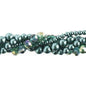 27290100-00 Twisted Bead Strands Teal Hydrangea