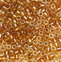 Lined Topaz Ab Miyuki Delica Beads 10/0 (0065V)
