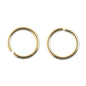JUMP RING ROUND 6mm GOLD 142 pieces