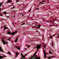 7mm bright pink twisted