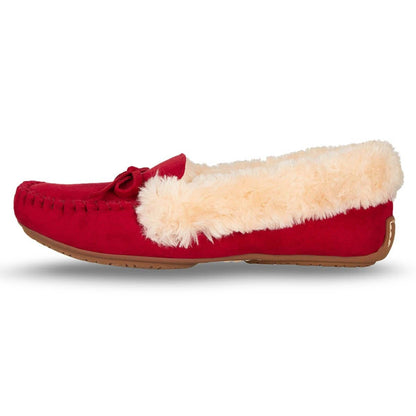 Women’s Melani Moccasin Faux Suede Slippers