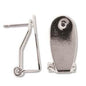 SP Fingernail clip earrings/pair