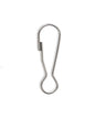 Necklace Hooks 25 mm nickel 100 pieces