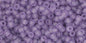 11/0 toho light purple tr mat