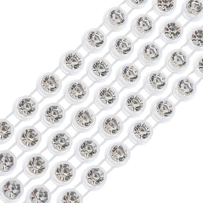 Rhinestone Banding 1yd 1row ss12 Transparent Casing/ Crystal