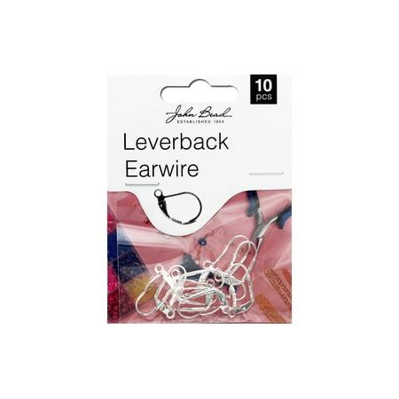 MHf Earwire Leverback 19mm Slv 10pc