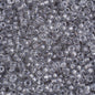 11/0 apx.22g Spkl Pewter Lined Crystal (0242V)