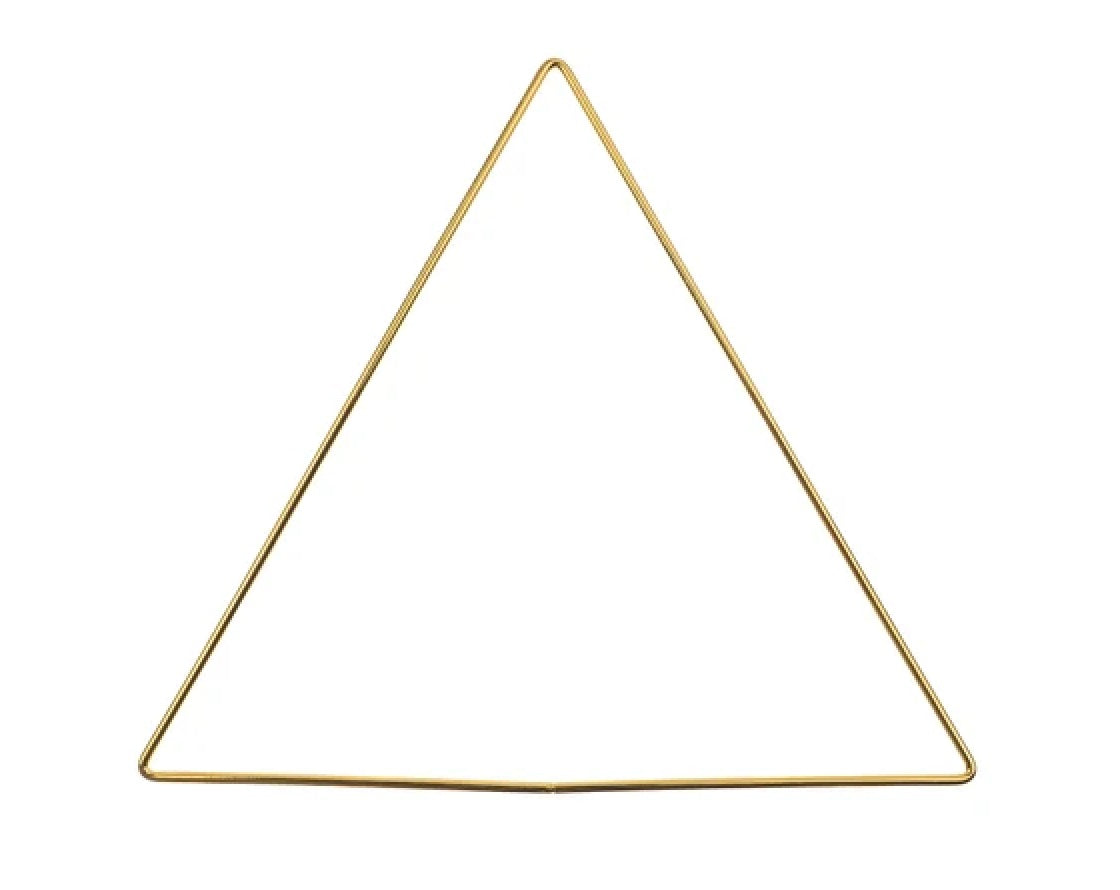 Metal Shapes Triangle 1pc 200mm Iron