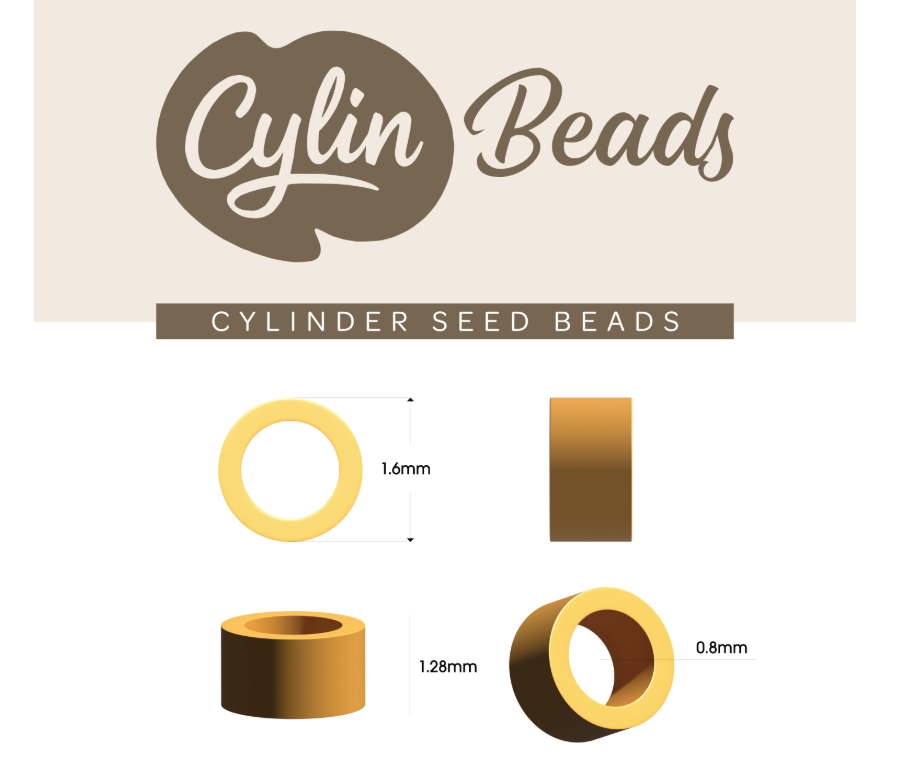 Cylin Bead 11/0 approx.23g Hank Glow in Dark - Green (1145H)