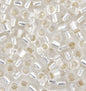 Miyuki 15/0 Delica  Rd Crystal Silver Lined 5.2gms (0041V)