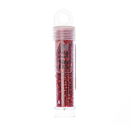 11/0 red S/L dyed 5.2g (0602V)