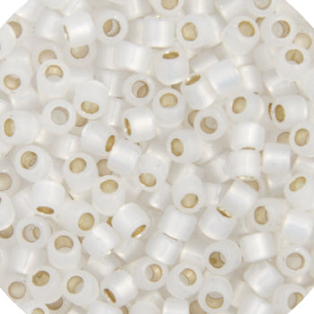 11/0 - White Opal Silver Lined (0221)