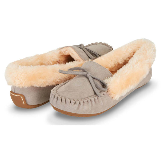 Women’s Melani Moccasin Faux Suede Slippers