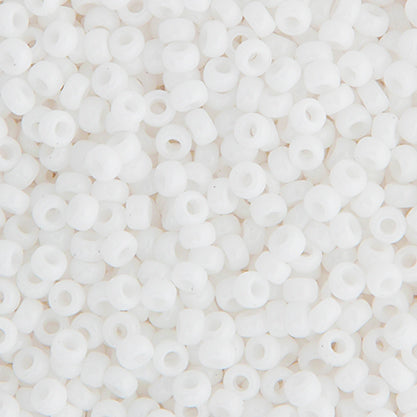 15/0 White Op Matte
