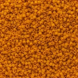11/0 5.2g Vial Frosted Glazed Yellow Honey Matte (2285V)