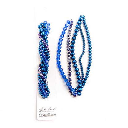27290100-12 Twisted Bead Strands Siberian Squill