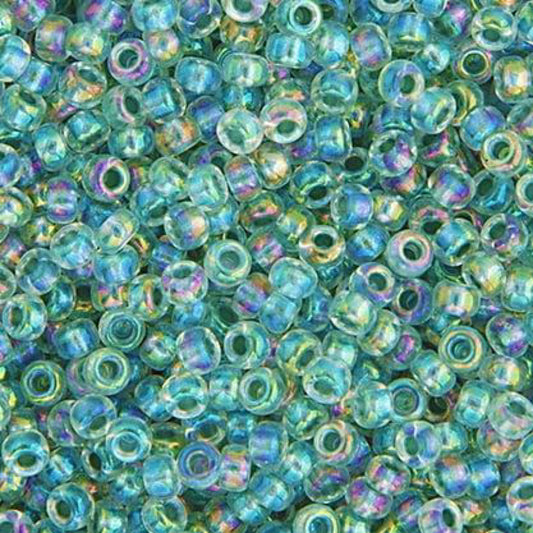 11/0 apx.22g Seagreen AB Lined-Dyed (0263V)