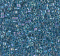 Lined Light Blue Ab Miyuki Delica Beads 10/0 (0058V)