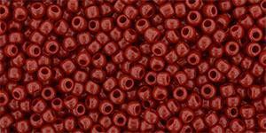 11/0 TOHO Red Opaque
