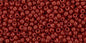 11/0 TOHO Red Opaque
