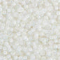 11/0 (22gms) Lined-Dyed white ab (0284V)