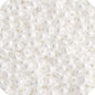 11/0 Vial Opaque White Luster apx23g