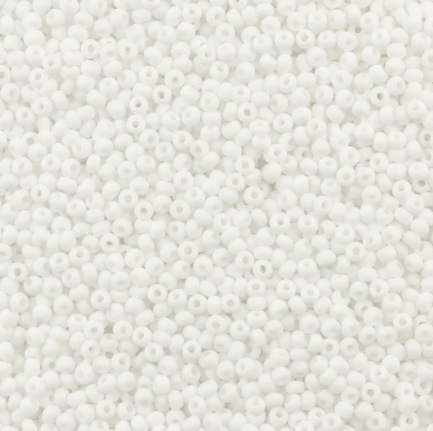 10/0 Matte White 5.2g