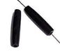 hairpipe 1" black