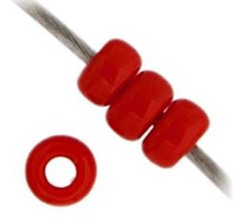 11/0 apx.22g Red Vermillion Opaque (0407V)
