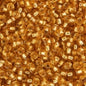Miyuki Seed bead Dark Gold Silver 11/0 (22gms) Lined