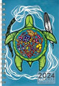 2024 weekly planner featuring Jackie Traverse