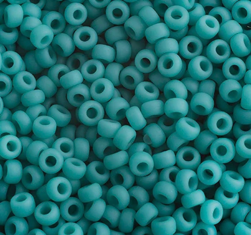 11/0 apx.22g Turquoise Green Opaque Matte (0412FV)