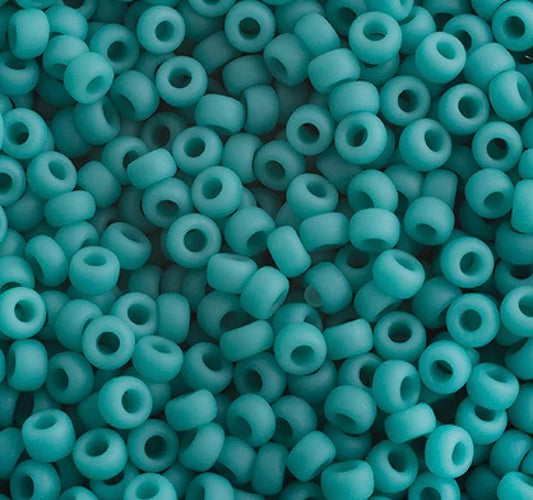 11/0 apx.22g Turquoise Green Opaque Matte (0412FV)