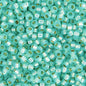 11/0 apx.22g AquaGreen S/L Opal Dyed Alabaster (0571V)