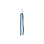 Rondelle 2 Strand 7in (apx58pcs) 6x8mm Opaque Blue Iris