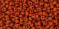 11/0 toho terra cotta op mat