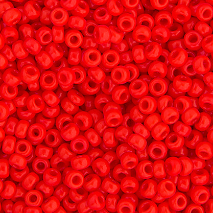 15/0 apx.22g Red Vermillion Opaque