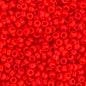 15/0 apx.22g Red Vermillion Opaque